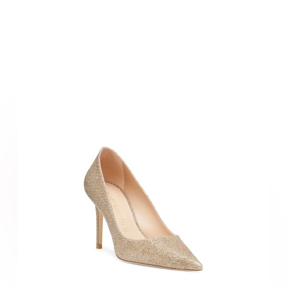 Stuart Weitzman, Golden STUART 85 PUMP US 8.5, NWOT - Picture 12 of 15